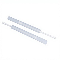 Applicateur vaginal vide en PP OEM Super International CHUTAIH01692555, diamètre 60 mm, avec bouchon à vis pour tube de pommade, gel ou crème, usage personnel