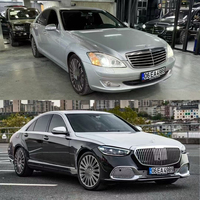 W221 mise à niveau W223 Kit carrosserie pour Mercedes Benz classe S W221 S600 S500 S350 mise à niveau W223 Maybach phares de pare-chocs avant et arrière