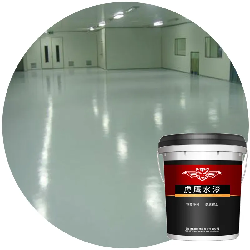 Waterborne Anti-slip and strong hardness epoxy mortar floor paint