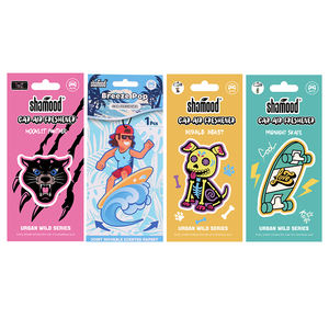 Clip d'aération pour voiture sauvage urbaine 3D désodorisant matériau personnalisé colle en caoutchouc EVA pour accrocher le <span class=keywords><strong>parfum</strong></span> de voiture - Product Image 2