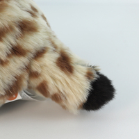 Peluche Ligneau réaliste, jouet en peluche doux et réaliste avec rembourrage en coton PP et doublure en maille, cadeau d'anniversaire pour enfants
