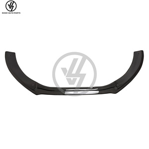 Diffuseur de pare-chocs avant en fibre de carbone sèche style MTN pour Audi RS6 C7 2008-2010, finition brillante, tissage sergé, ajustement précis 1:1, kit carrosserie automobile - Product Image 1