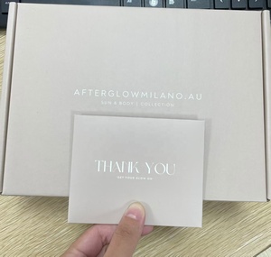 Échantillon gratuit Logo personnalisé Premium Bule Couleur Spécialité Papier Cosmétique Emballage Boîte d'Expédition Boîte Mystérieuse Boîte de Papier - Product Image 2