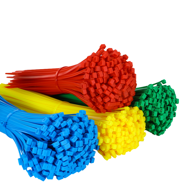 High Quality Nylon Cable Ties Self-Locking Plastic Zip Ties 2.5mm Width Wire Tie Wrap 100 Pcs/Bag with Factory Price