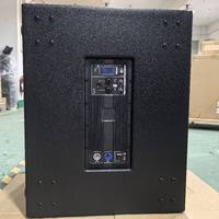 Subwoofer Aktif Pabrik 18" 1250W Kabinet Bass Bertenaga Kayu Subwoofer PA untuk Audio Panggung Konser Luar Ruangan