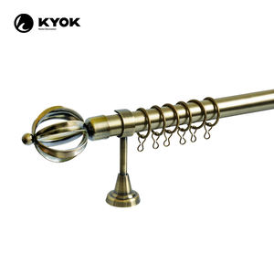 Kyok แถบกาวยืดหดได้แบบชนบทสำหรับใช้ในฟาร์มฟาร์มผ้าม่านแบบครึ่งวงกลมสไตล์บูติก - Product Image 2