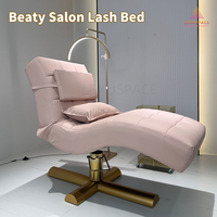 Lits de massage hydrauliques ergonomiques, lit de beauté pour spa, lit pour extensions de cils avec rotation à 360 degrés