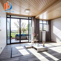 Maisons modulaires préfabriquées résistantes aux ouragans, prêtes pour l'énergie solaire, maisons conteneurs préfabriquées, maisons préfabriquées