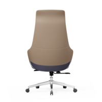 Fauteuil de bureau de luxe inclinable en cuir robuste, grand modèle, ergonomique, pour conférence, fauteuil de direction en cuir