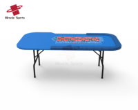 Vente en gros de pieds pliables en acier inoxydable Roue de roulette Table de poker pour les jeux de casino et de Mahjong