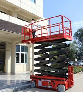 Fabrikpreis 4-16m Selbstfahrende Elektrische Mobile Scherenhebebühne Hydraulische Hebebühne Elektrisches Hebe-Gerüst - Product Image 6