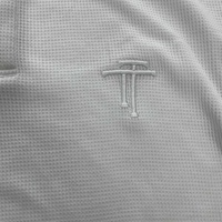 T-shirt gaufré pour homme TS4153, doux, respirant, thermique, manches longues, 100% coton, col en V, tricoté gaufré