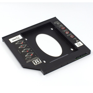 Second Hdd Caddy 2.5 Inch Sata3 Plastic For Laptop <b>Optical</b> <b>Drive</b> Bay Mounting - Product Image 3