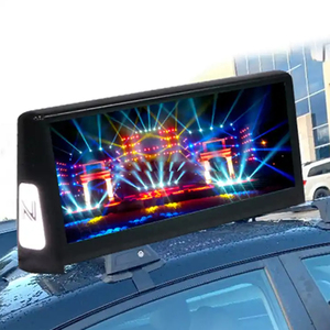 Panel LED impermeable para coche, panel de publicidad móvil para techo de coche, pantalla LED 4G para exterior, pantalla de Taxi superior P5, pantalla digital LED de fábrica - Product Image 1