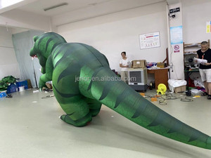 <span class=keywords><strong>Costume</strong></span> <span class=keywords><strong>gonfiabile</strong></span> del dinosauro <span class=keywords><strong>gonfiabile</strong></span> che cammina verde per la prestazione di evento - Product Image 6