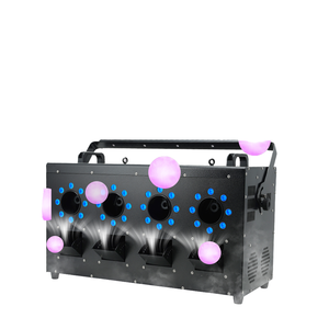 3000W RGBW Smoke <b>Bubble</b> Machine LED Iron Beam Lights High Output Fog Electric Aluminum <b>Wedding</b> Party Stage 8CH DMX AC 110-240V - Product Image 1