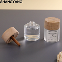 Diffuseur de parfum en verre de 50 ml avec logo personnalisé, étiquette privée, longue durée, pour la maison
