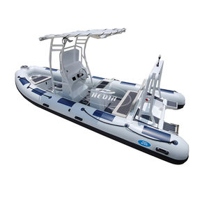 Bateaux <span class=keywords><strong>semi</strong></span>-rigides RHIB 6m en Hypalon avec coque en aluminium en V profond, <span class=keywords><strong>6</strong></span> mètres avec pont solaire - Product Image 2