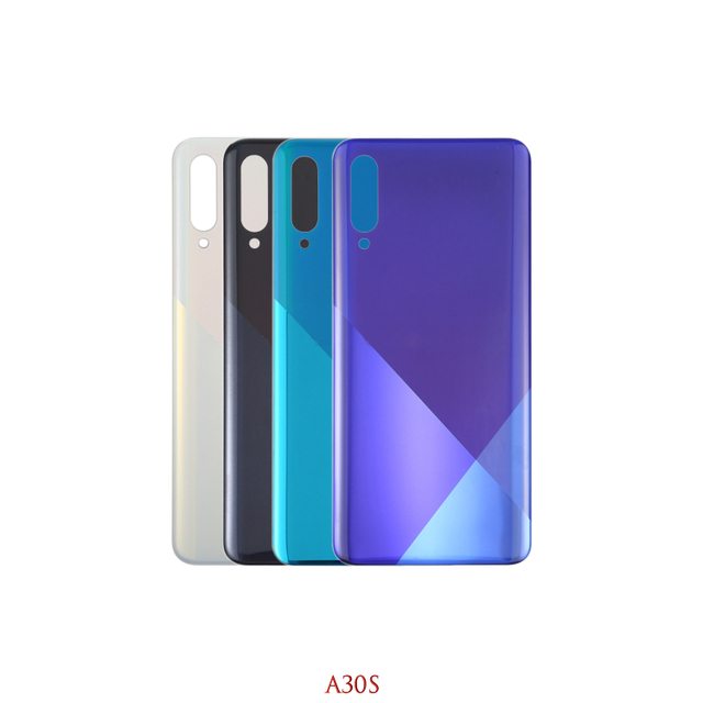 Replacement Glass Cover Housing for Samsung Galaxy A30s A307F Rear Door Battery Cover Back Panel
