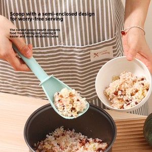 Passoire et presse-purée 5-en-1 pour la cuisine – Cuillère de cuisine multifonctionnelle, coupe-ail, presse-patates, outil à œufs – Antiadhésif, résistant à la chaleur - Product Image 1