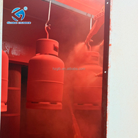 Exportation Chine : Bouteille de gaz en acier certifiée 12,5 kg, 26,5 L, rechargeable, pour usage domestique et commercial, directement de l'usine