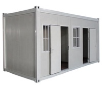 Hôtel miniature modulaire préfabriqué à faible coût avec 2 chambres à coucher