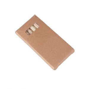 Ensemble de crayons de couleur miniatures en bois naturel personnalisés de 6 pièces de 3,5 pouces pour enfants, cadeau promotionnel - Product Image 1