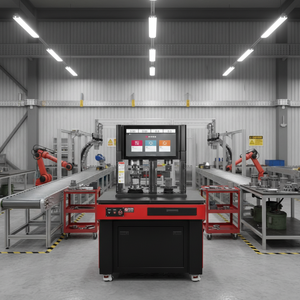 Machine d'essai de flexion et de compression, machine d'essai de pression avec 1 an de garantie - Product Image 1