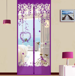 <span class=keywords><strong>Rideau</strong></span> <span class=keywords><strong>de</strong></span> <span class=keywords><strong>porte</strong></span> moustiquaire isolant robuste en maille polyester-coton, mains libres, avec fermeture magnétique, personnalisable - Product Image 1