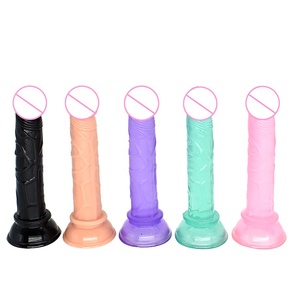 Vente en gros, vente chaude, 9 couleurs, <span class=keywords><strong>gode</strong></span> <span class=keywords><strong>transparent</strong></span> coloré, petit <span class=keywords><strong>gode</strong></span> suceur, mini <span class=keywords><strong>gode</strong></span> pour jouets sexuels féminins - Product Image 4