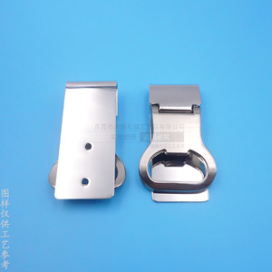 Metal Bottle Opener <b>Clip</b> Zinc Alloy Stainless Steel Multi Function <b>Money</b> <b>Clip</b> Bright Nickel Home Use Unisex Business Gift - Product Image 2