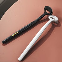 Herramienta de Limpieza de Lengua, Cepillo para Lengua, Raspador, Reutilizable, Antideslizante, Diseño Portátil, Personalizable para Producción en Masa