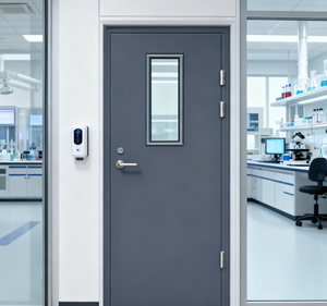 <span class=keywords><strong>Porta</strong></span> <span class=keywords><strong>a</strong></span> <span class=keywords><strong>Anta</strong></span> Singola Grigia Prodotta in Fabbrica, Moderna Certificata Antincendio UK per Uso Commerciale, Hotel, Ospedali, Appartamenti, Centri Commerciali, Garanzia 5 Anni - Product Image 6