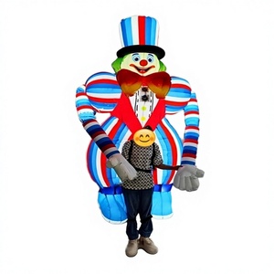 ตุ๊กตาตัวตลกเป่าลมสำหรับงานดนตรีอิเล็กทรอนิกส์ธีมงานรื่นเริงละครสัตว์ - Product Image 2