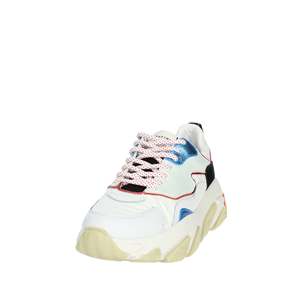 Zapatillas Deportivas para Mujer Serafini DTWIN04 Blancas y Rojas con Suela Gruesa - Product Image 6