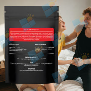 OEM/ODM Private Label Männlicher Fruchtbarkeit stee Reiner natürlicher organischer männlicher Fruchtbarkeit Ausdauer Sex Verbesserender Kräutertee für Männer - Product Image 6