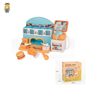 Ensemble de jeu de caisse de fast-food pour enfants en paille de blé avec son, 24 pièces - Product Image 5