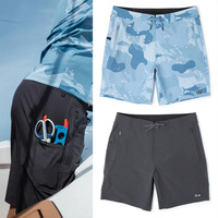 Short de planche de surf personnalisé de haute qualité pour hommes, sports d'été, séchage rapide, stretch dans les 4 sens, pêche, plage, maillot de bain