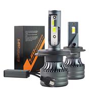 Phare de voiture LED 50W, lumière de voiture LED efficace, dissipation thermique adaptée à diverses modifications de voiture, phare LED H4, éclairage LED automobile