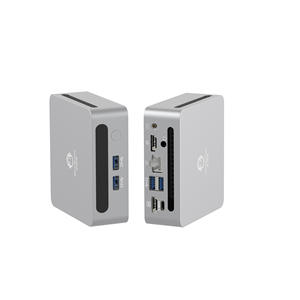 Mini <span class=keywords><strong>PC</strong></span> HD GenMachine con AMD Ryzen 5 5500U <span class=keywords><strong>de</strong></span> 6 Núcleos y 12 Subprocesos, DDR4 8/16/32, Disco Duro SSD <span class=keywords><strong>de</strong></span> 512 GB, Windows 11, Wifi6 para Gamers - Product Image 5