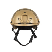 Casque tactique anti-choc Casque MH rapide épaisseur 6mm avec système de réglage intérieur OPS Casque de protection