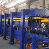 Machine à panneaux sandwich PU/PIR discontinus d'occasion avec moteur et pompe PLC - Haute sécurité, écologique, 220V/380V