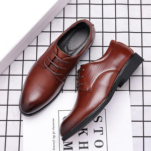 Chaussures Oxford carrées de luxe pour hommes, de haute qualité, best-seller, pour les occasions formelles, les mariages et le bureau - Product Image 5