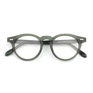 メーカー卸売 クラシック オプティカル ヴィンテージ 眼鏡フレーム アセテート リーディンググラス 男女兼用 ダイヤモンド型顔に合う - Product Image 4