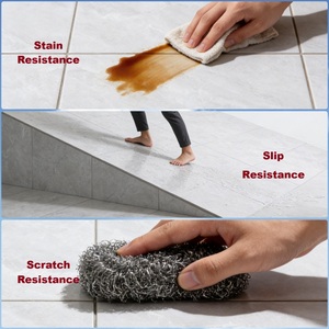 Carreaux <span class=keywords><strong>de</strong></span> sol en porcelaine effet marbre poli 600x600mm pour revêtement <span class=keywords><strong>de</strong></span> sol <span class=keywords><strong>de</strong></span> salon - Product Image 3