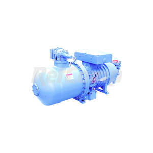 Compresseur à vis Snowman Refco SRC-S-113/133/163/183/213 refroidi par eau, semi-hermétique, pour entrepôt frigorifique - Product Image 4