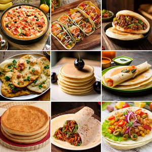 Máquina para Hacer Empanadillas Pequeñas, Samosas, Rollitos Primavera, Máquina para Hacer Masa de <span class=keywords><strong>Pizza</strong></span>, Máquina para Hacer Pan Naan, Lavash, Base de <span class=keywords><strong>Pizza</strong></span> - Product Image 6