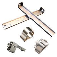 Composants d'estampage de robinet; 304 inoxydable, laiton; estampage; finition chromée et polie; poignées et plaques de robinet; OEM/ODM