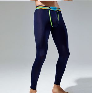 Logo personalizzato uomo nero compressione Sport atletico collant maschile sudore <span class=keywords><strong>Fitness</strong></span> gambali pantaloni - Product Image 6