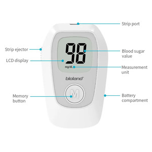 Système de surveillance continue du glucose Bioland 2026 avec <span class=keywords><strong>capteur</strong></span> et appareil de test de glycémie pour le diabète - Product Image 4